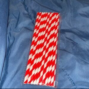 Coca Cola Paper Straws